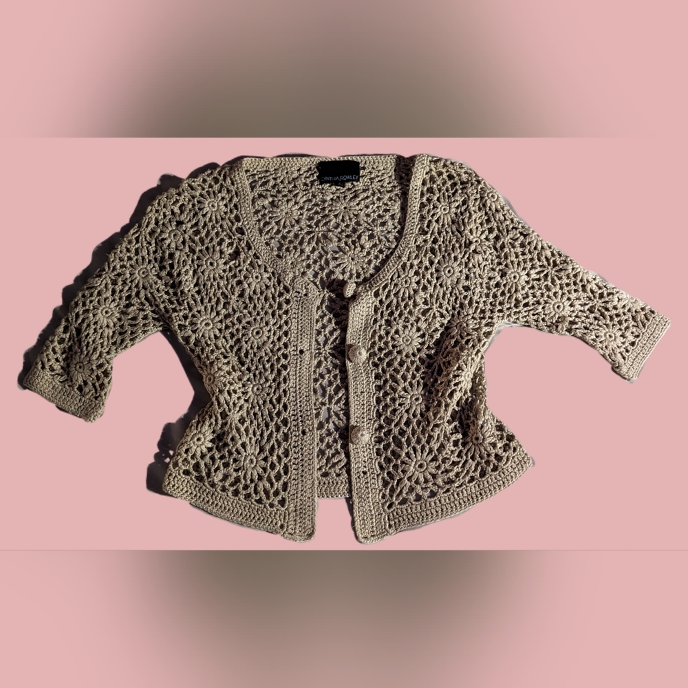 Knit Cottagecore Cynthia Rowley Sweater